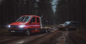 Вытягивание из кювета / грязи