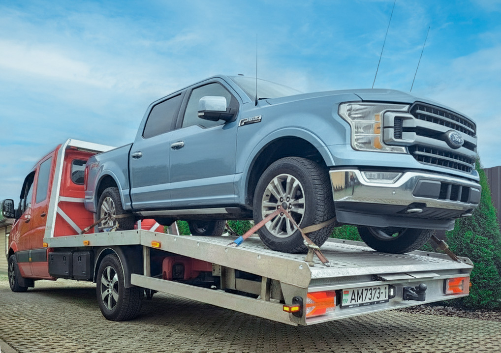 Эвакуация внедорожников