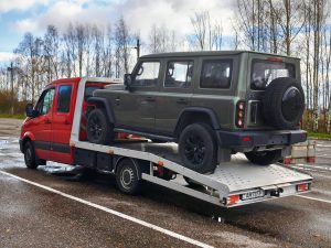 Эвакуация внедорожников