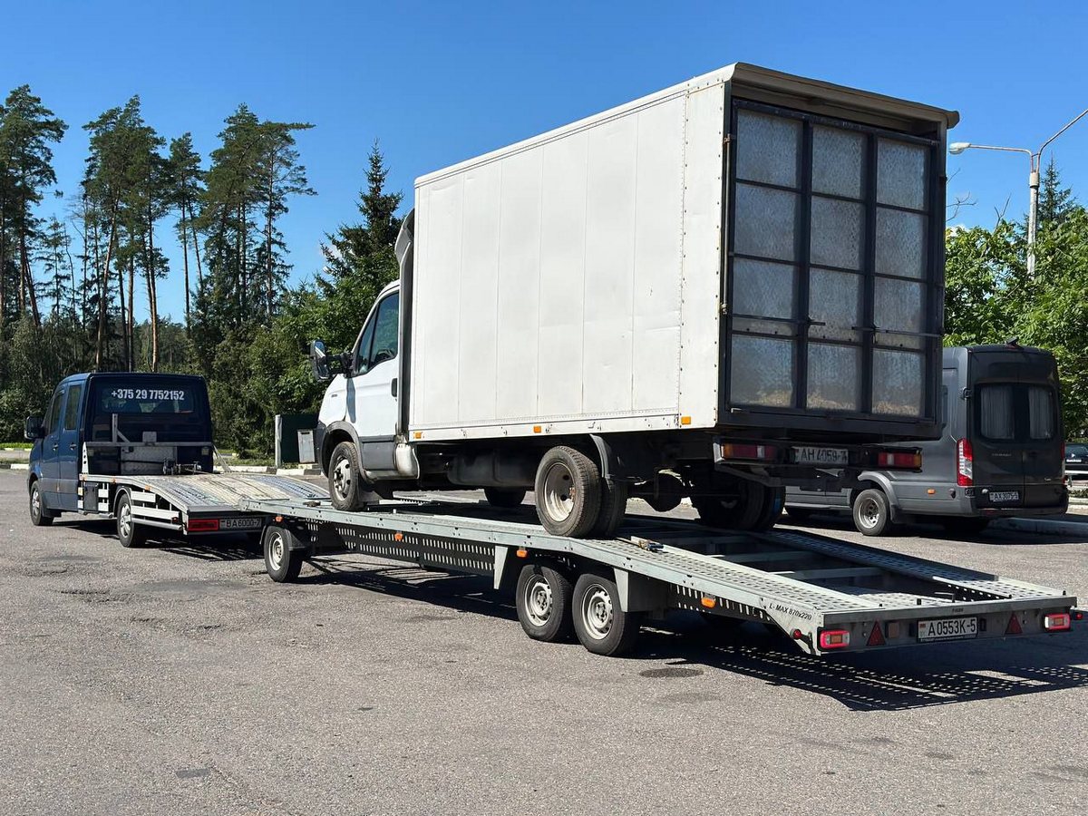 Эвакуация микроавтобусов и минивэнов