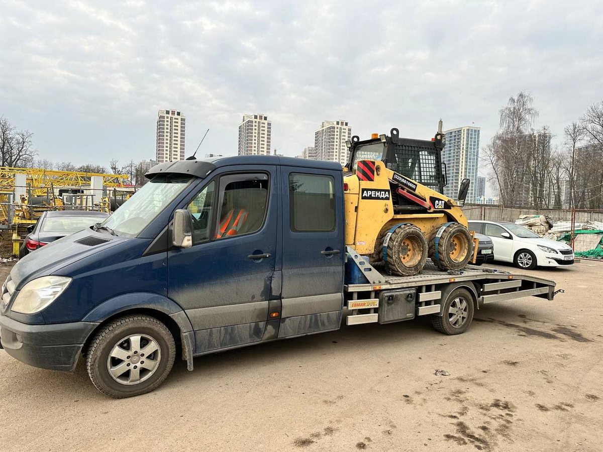 Эвакуация спецтехники и крупногабаритных грузов